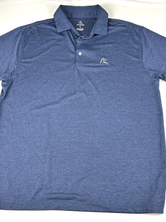 Rhoback Other - RHOBACK Blue Golf Polo Men’s Large Colliers Logo Sleeve